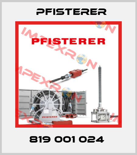 819 001 024  Pfisterer