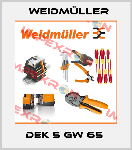 DEK 5 GW 65  Weidmüller