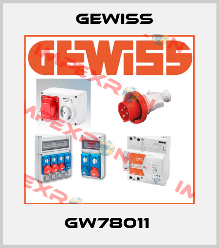 GW78011  Gewiss