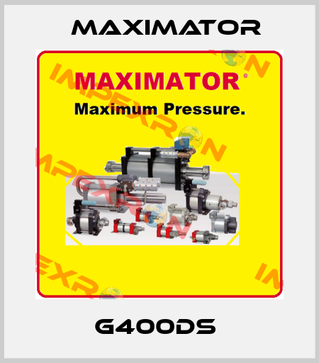 G400DS  Maximator