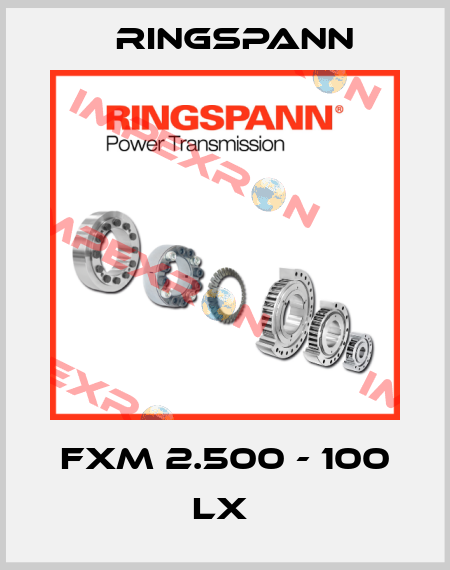 FXM 2.500 - 100 LX  Ringspann