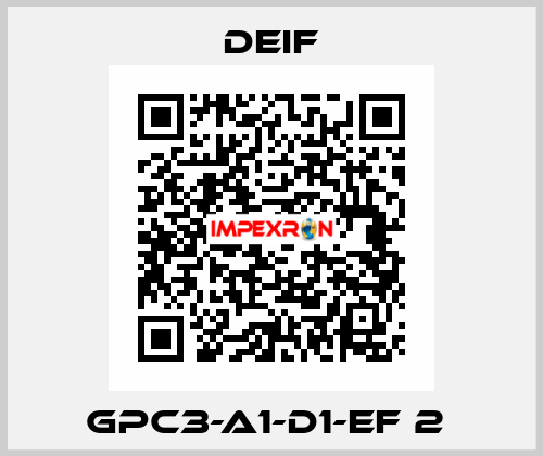 GPC3-A1-D1-EF 2  Deif