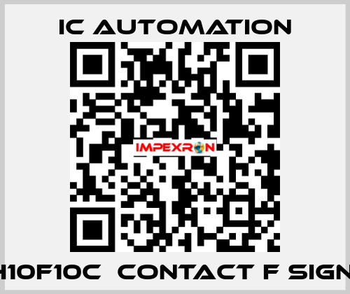 H10F10C  Contact F sign  ic automation