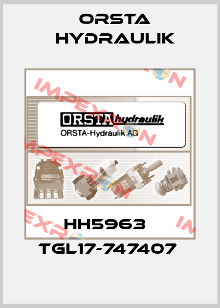 HH5963   TGL17-747407  Orsta Hydraulik