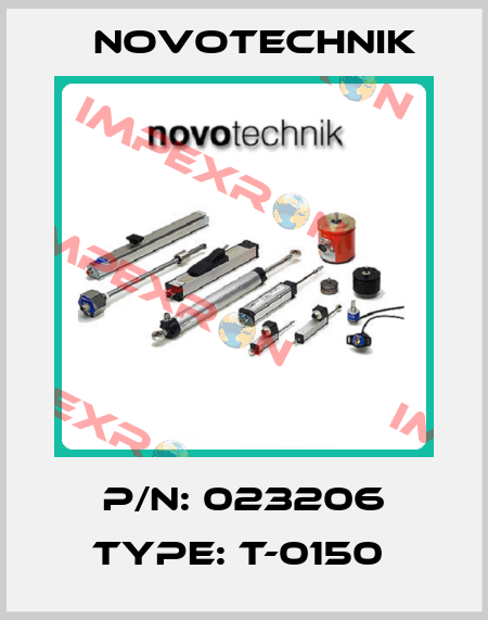 P/N: 023206 Type: T-0150  Novotechnik