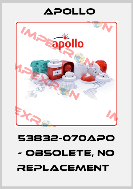53832-070APO - Obsolete, No Replacement   Apollo