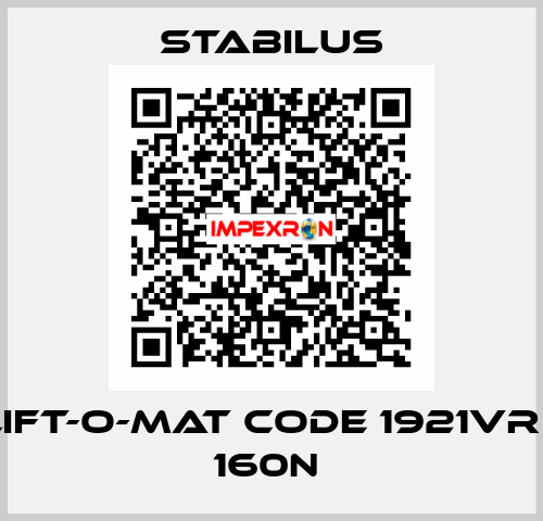 LIFT-O-MAT CODE 1921VR / 160N  Stabilus