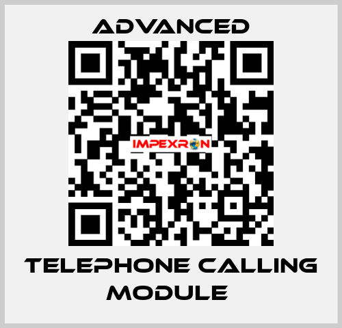 Telephone Calling Module  Advanced