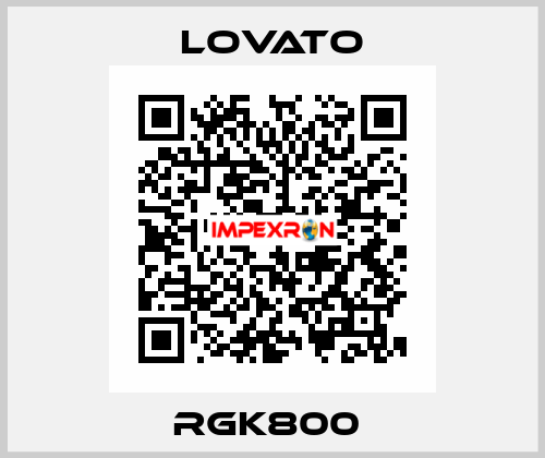 RGK800  Lovato