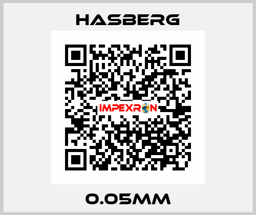 0.05MM Hasberg