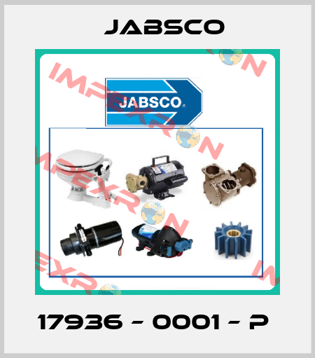 17936 – 0001 – P  Jabsco
