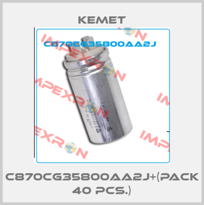 C870CG35800AA2J+(Pack 40 pcs.) Kemet
