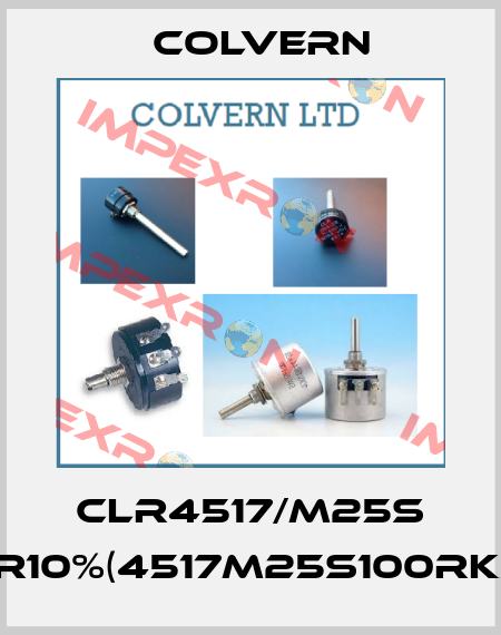 CLR4517/M25S 100R10%(4517M25S100RKAA) Colvern