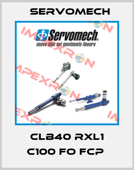 CLB40 RXL1 C100 FO FCP  Servomech