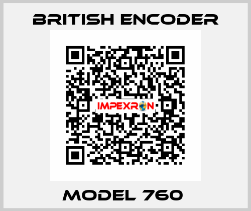 Model 760  British Encoder