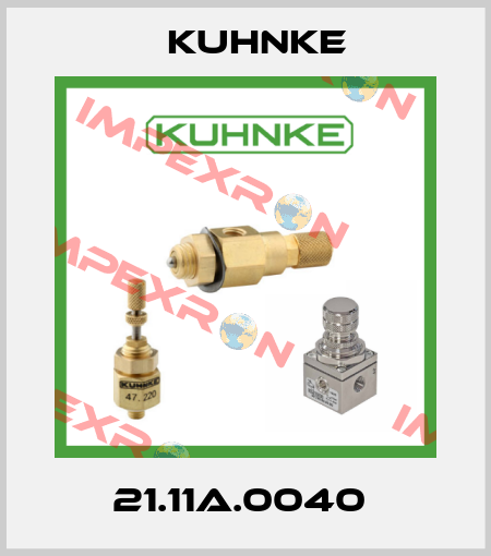21.11A.0040  Kuhnke