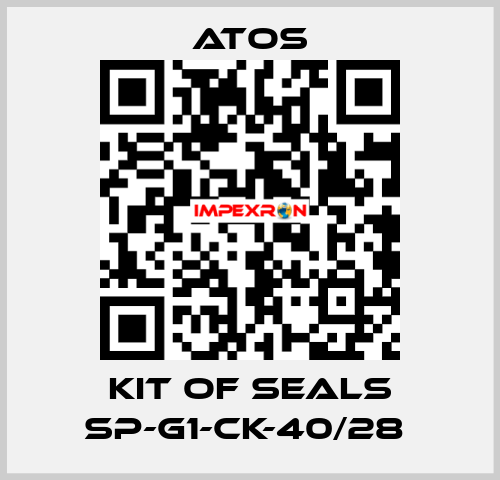 Kit of seals SP-G1-CK-40/28  Atos