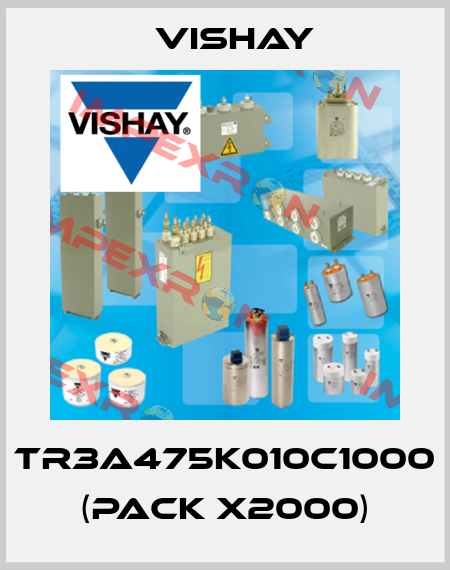 TR3A475K010C1000 (pack x2000) Vishay