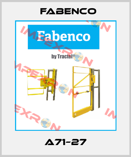 A71–27 Fabenco