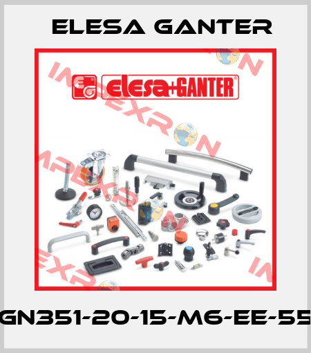 GN351-20-15-M6-EE-55 Elesa Ganter