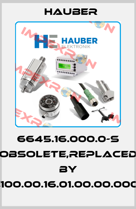 6645.16.000.0-S obsolete,replaced by HE100.00.16.01.00.00.000-S HAUBER