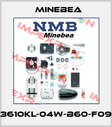 3610KL-04W-B60-F09 Minebea