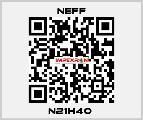 N21H40  Neff