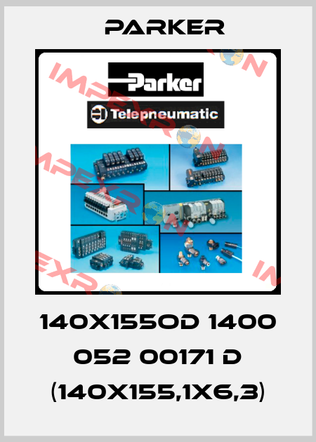 140X155OD 1400 052 00171 D (140X155,1X6,3) Parker