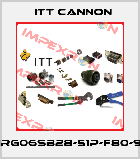 CIRG06SB28-51P-F80-98 Itt Cannon