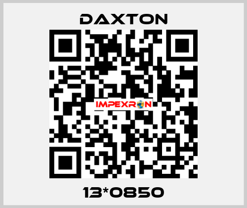 13*0850 DAXTON