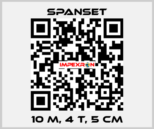 10 M, 4 t, 5 cm SpanSet