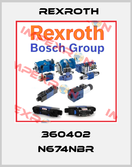 360402 N674NBR Rexroth