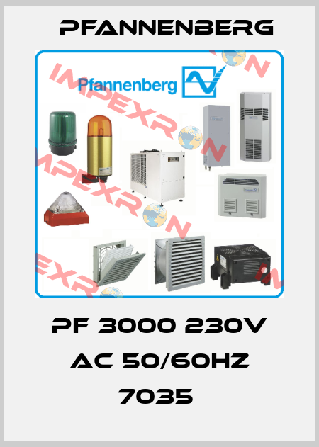 PF 3000 230V AC 50/60HZ 7035  Pfannenberg