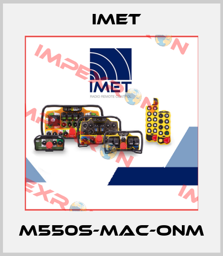 M550S-MAC-ONM IMET