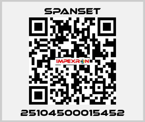 25104500015452 SpanSet