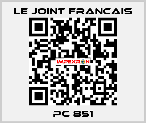 PC 851 LE JOINT FRANCAIS
