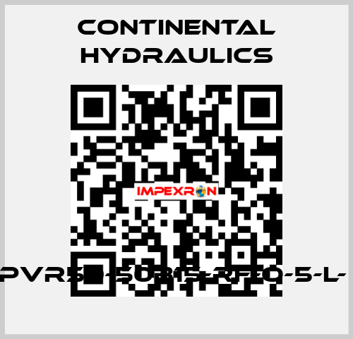 PVR50-50B15-RF-O-5-L-  Continental Hydraulics