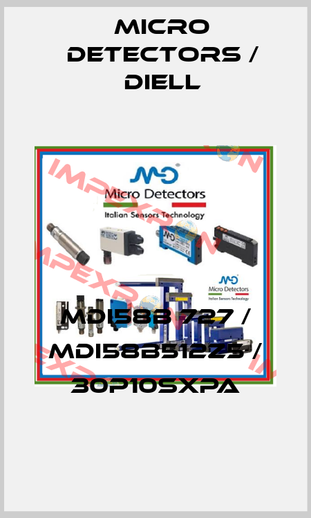 MDI58B 727 / MDI58B512Z5 / 30P10SXPA
 Micro Detectors / Diell