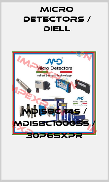 MDI58C 145 / MDI58C1000S5 / 30P6SXPR
 Micro Detectors / Diell