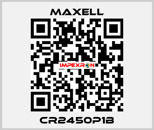 CR2450P1B MAXELL