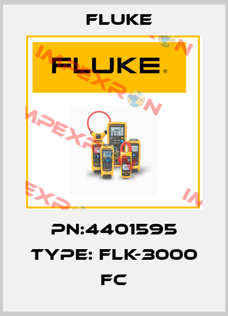 PN:4401595 Type: FLK-3000 FC Fluke