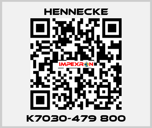 K7030-479 800 Hennecke