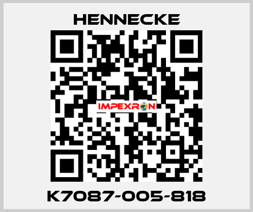 K7087-005-818 Hennecke