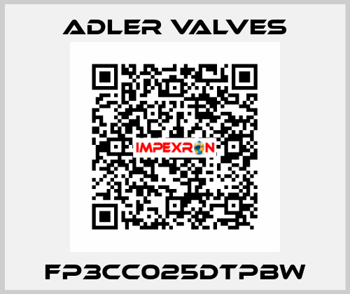 FP3CC025DTPBW Adler Valves