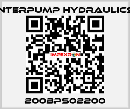 200BPS02200 Interpump hydraulics