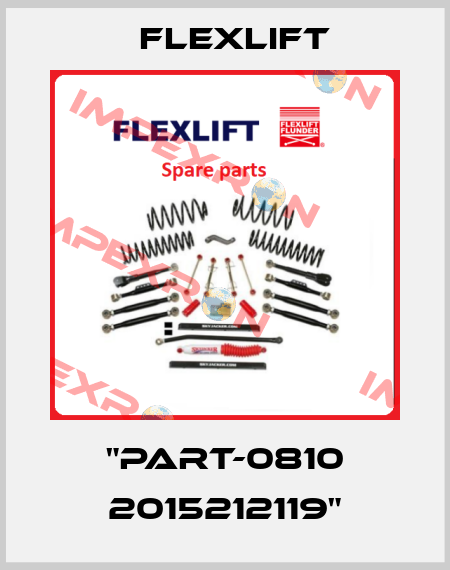 "PART-0810 2015212119" Flexlift
