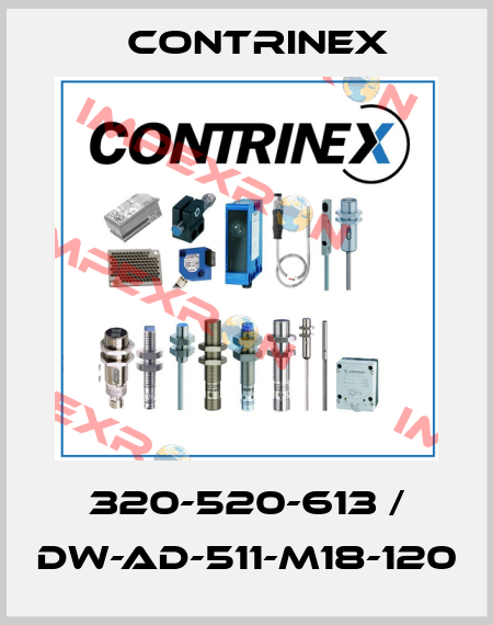 320-520-613 / DW-AD-511-M18-120 Contrinex