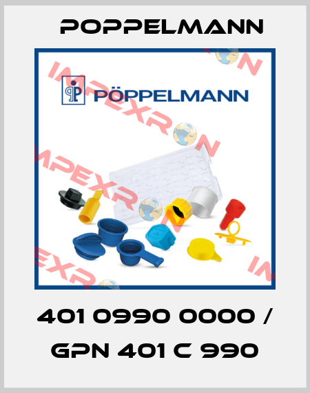 401 0990 0000 / GPN 401 C 990 Poppelmann