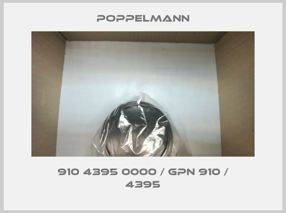 910 4395 0000 / GPN 910 / 4395 Poppelmann
