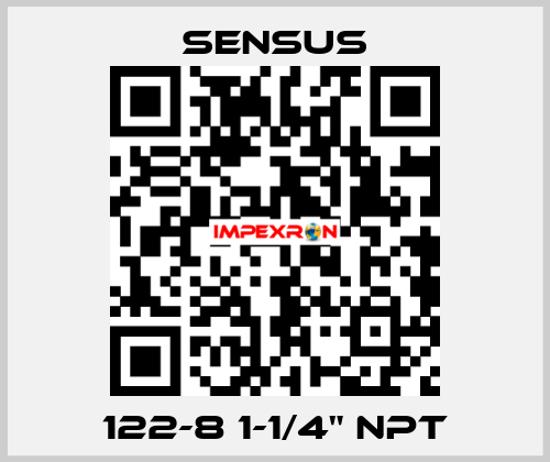 122-8 1-1/4" NPT Sensus